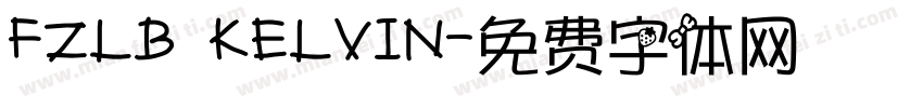FZLB KELVIN字体转换